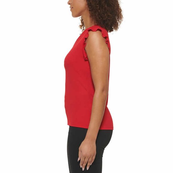 Andrew Marc Ladies' Ruffle Sleeve Blouse - Picture 3 of 6